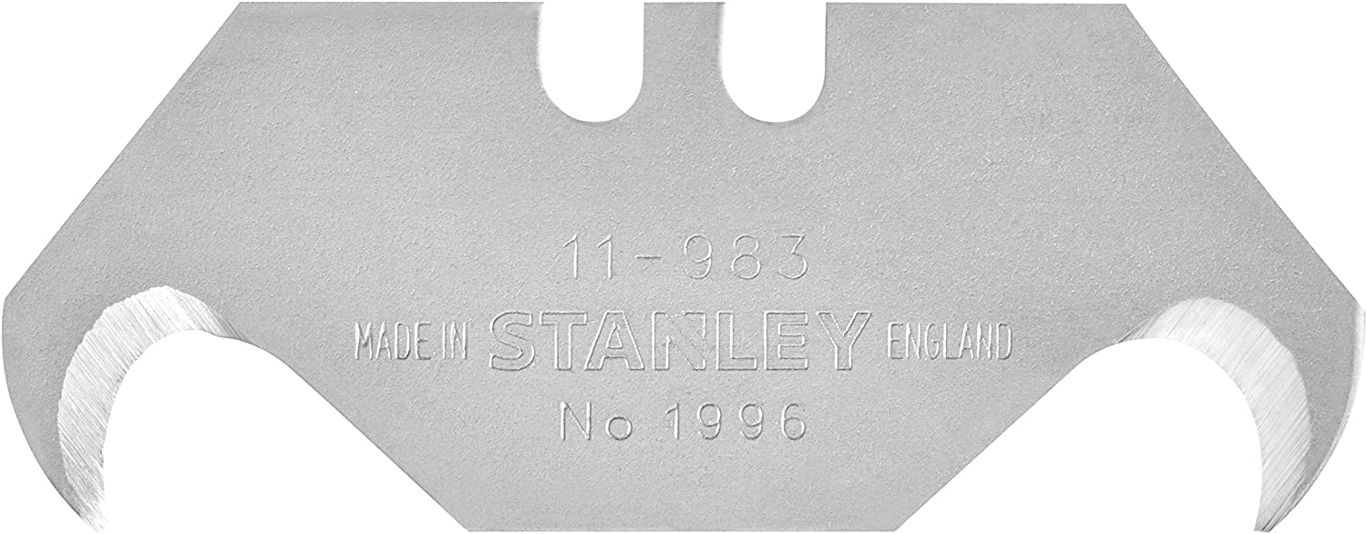 Stanley 1996 1-11-983 Replacement Hooked Blades - Pack of 100 (NEW UNUSED OLD STOCK)