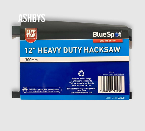 BlueSpot Engineering 12" (300mm) Heavy Duty Hacksaw (NEW UNUSED OLD STOCK)