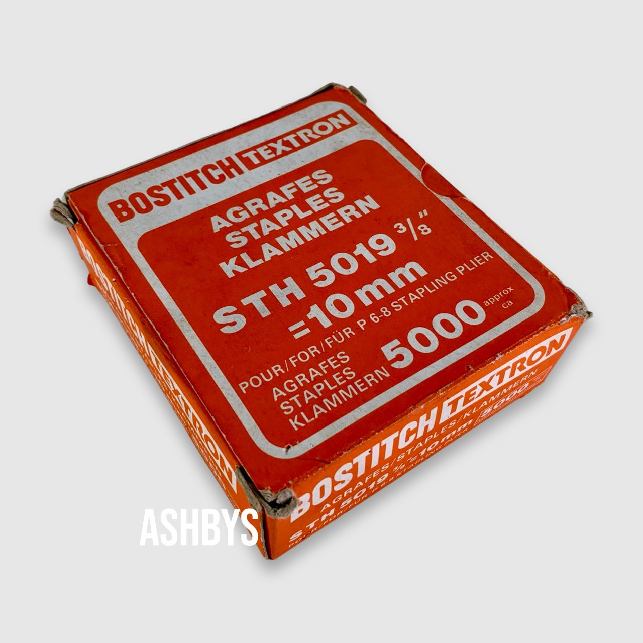 5000 x Bostitch Textron Staples STH5019 3/8 inch / 10mm