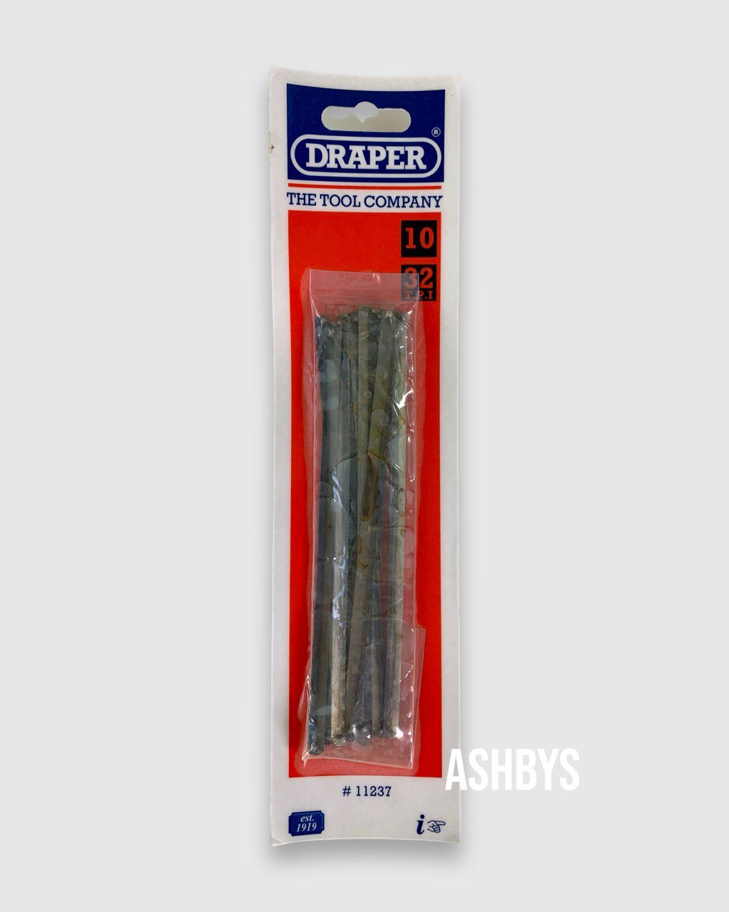 Draper Junior Hacksaw Blades 150mm 32tpi 11237 (Pack of 10)