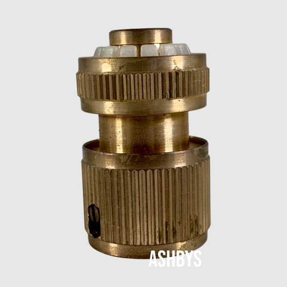 Streamline Brass Quick Connector 1/2" Quick Connect Female to 1/2" Compression