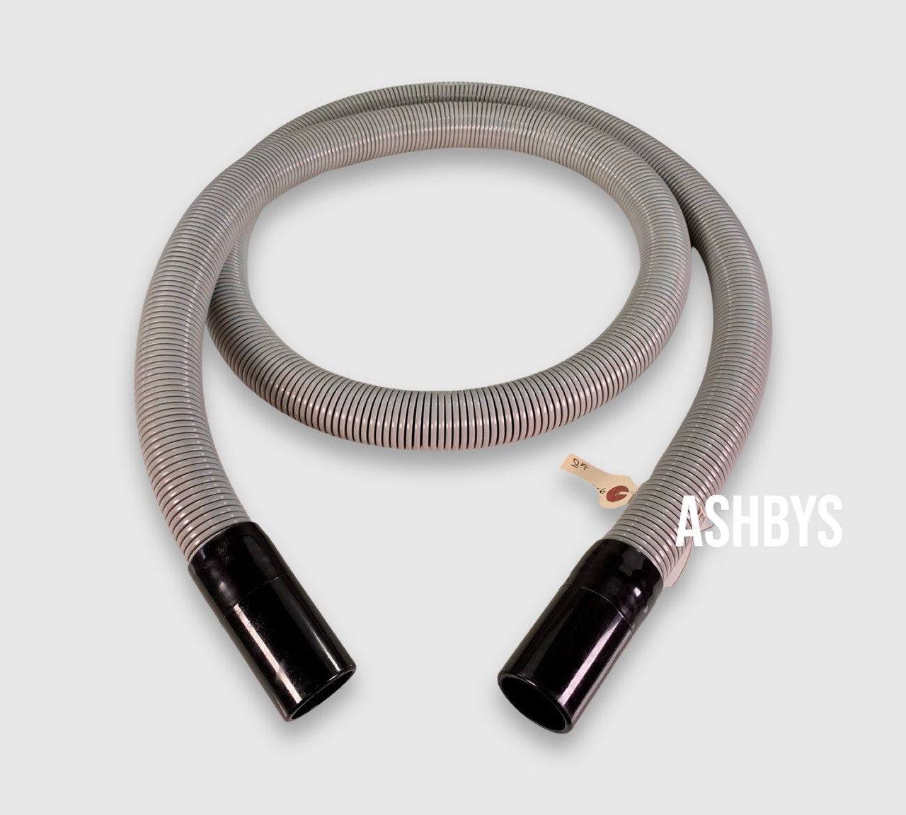 8ft (NOT 25FT) GREY 32mm Vacuum Hose ONLY fitted with 2 x 1.5 inch Vacuum Cuffs