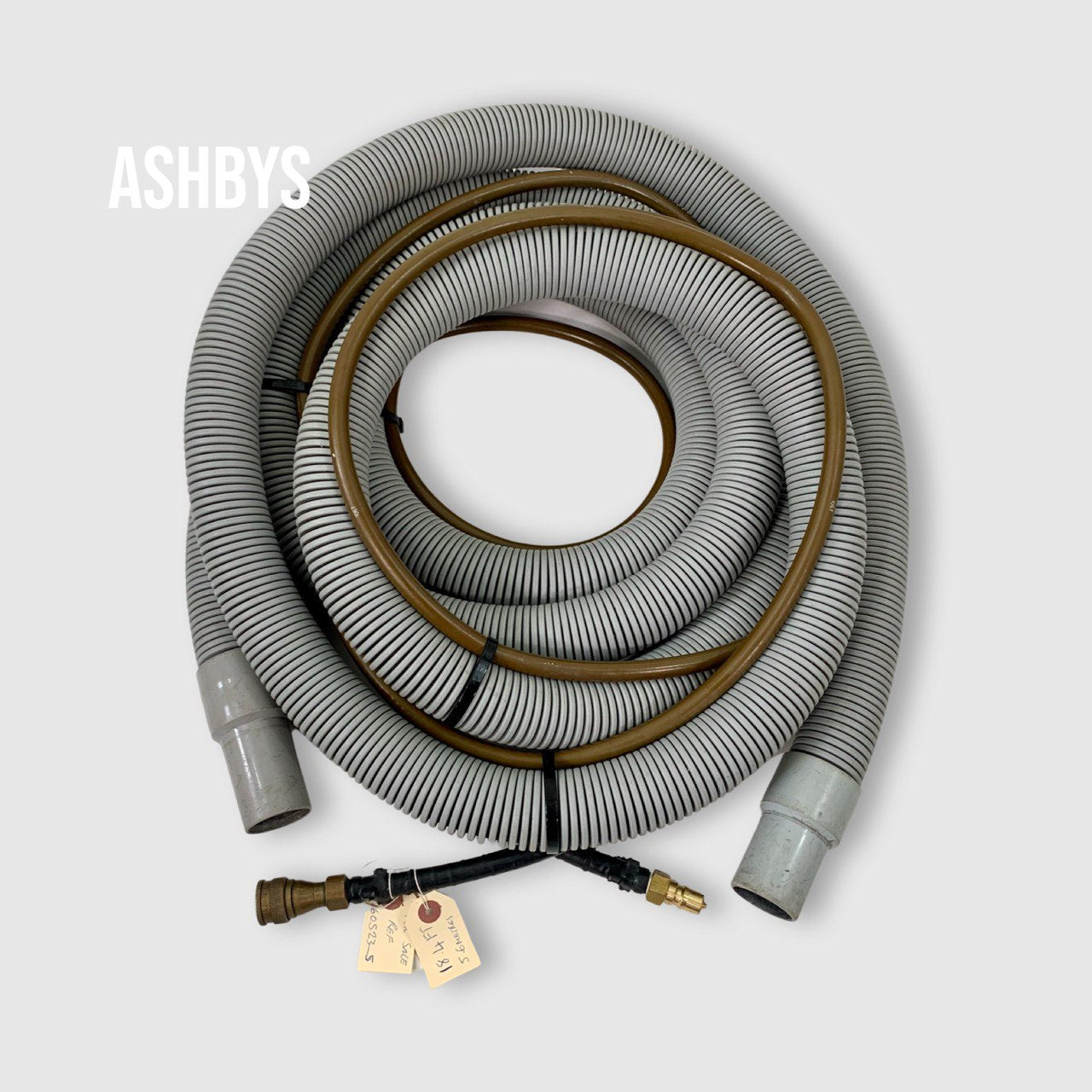 PRE-OWNED 18.4ft / 5.6m (NOT 25FT) Carpet Cleaning Hose Set - 1.5 inch