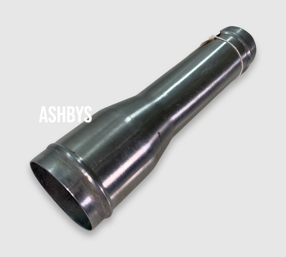 PRE-OWNED Stainless Steel Joining Tube - 2” inch / 52 mm to 1.5” inch / 38 mm - for Vacuum Hose