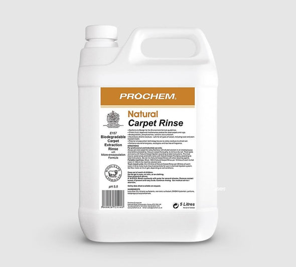 Prochem Natural Carpet Rinse E157 5 Ltr