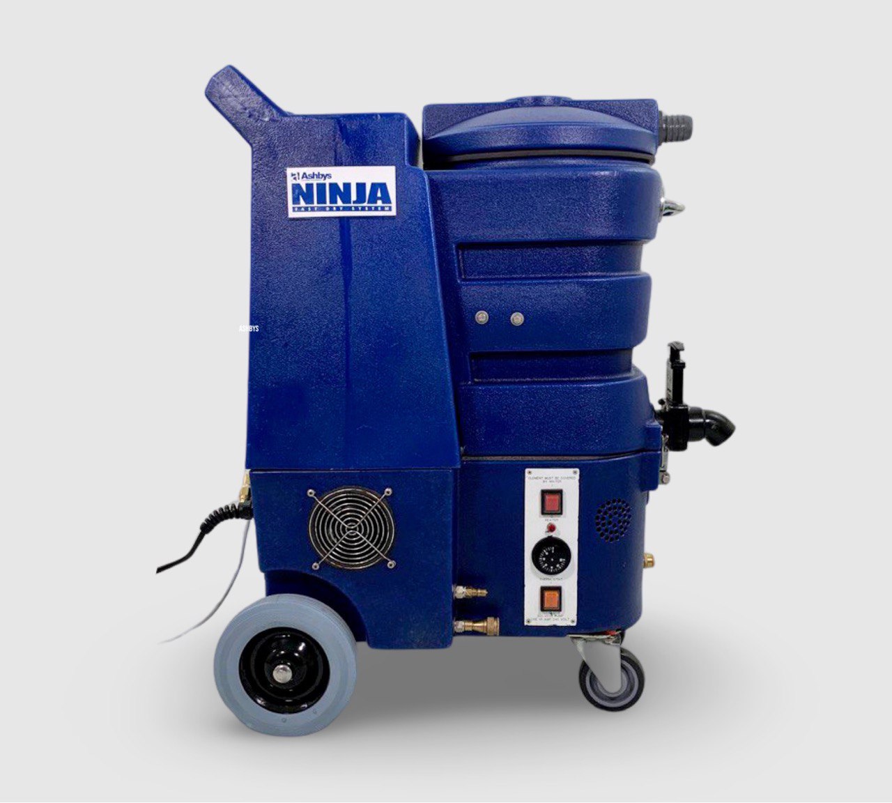 Pre-owned Ninja Carpet Cleaner | 250 psi | 3 Stage 5.7" STD + 5.7" HD PERFORMANCE Vacs | Built-in Tank Heater | Hot Solvent Cleaning System