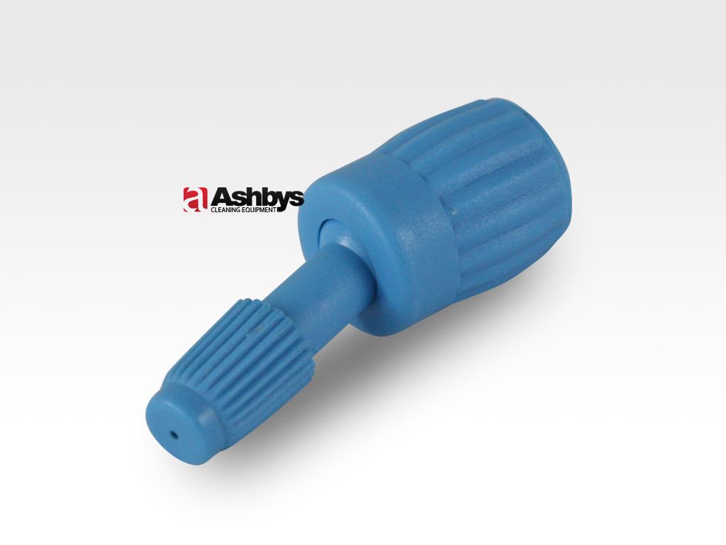Blue Plastic Nozzle including Adjustable Plastic Jet - Venus Pump-Up Sprayer