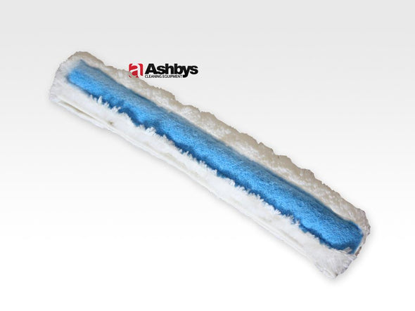 Window Wash Applicator Sleeve with  Blue Scrub Strip (14 inch / 35.5 cm) - for Window Cleaning