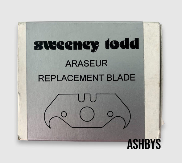 Sweeney Todd Araseur Replacement Blade - Pack of 100 (NEW UNUSED OLD STOCK)