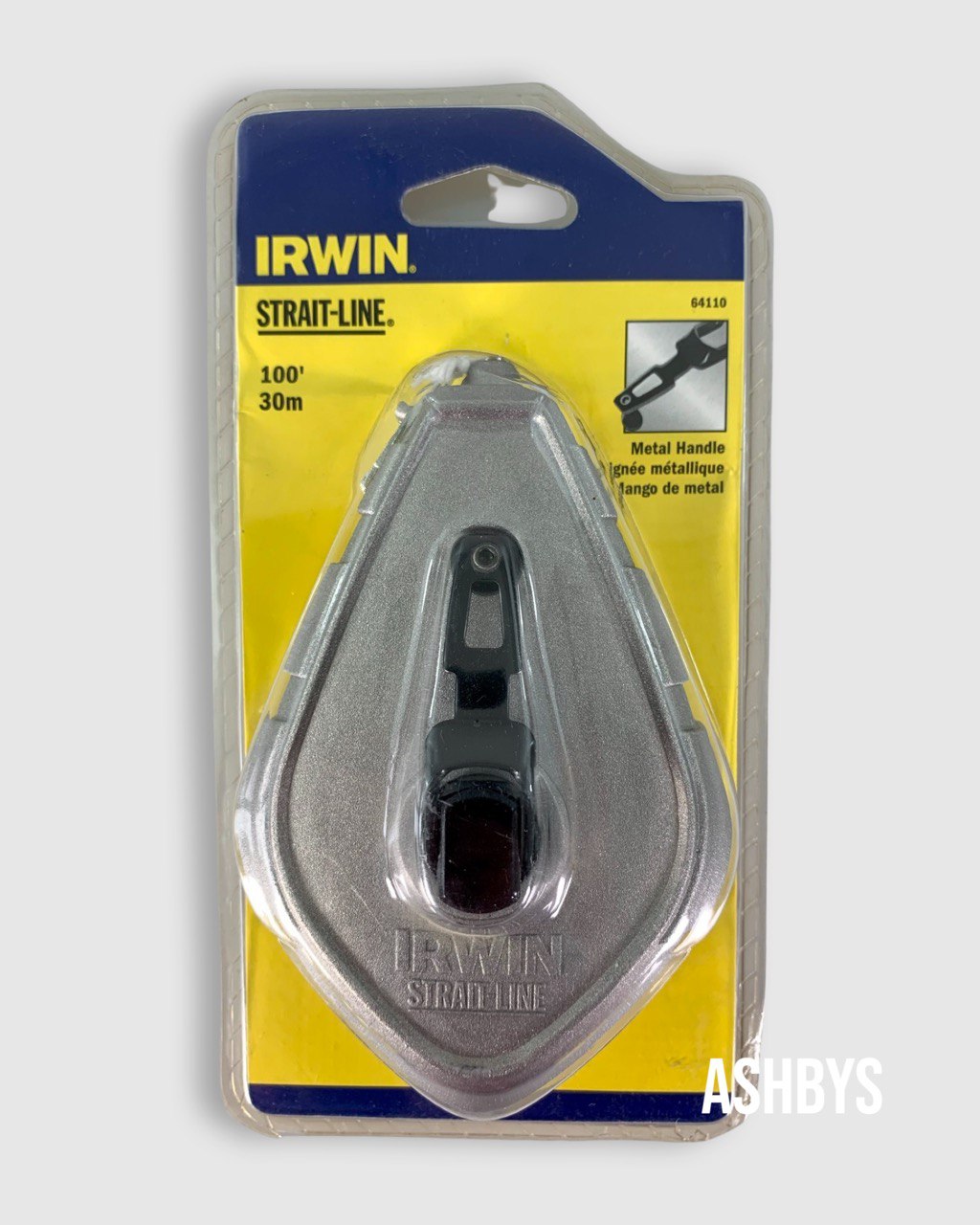  IRWIN Tools STRAIT-LINE Chalk Line, Classic Reel, 100