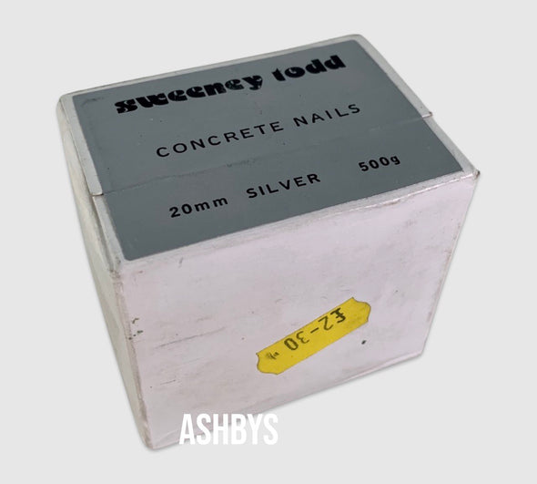 Sweeney Todd Concrete Nails 20mm Silver 500g
