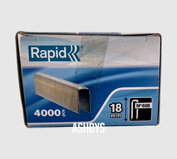 Rapid High Performance Galvanised 18mm Stapples 4000 Per Box (NEW UNUSED OLD STOCK)