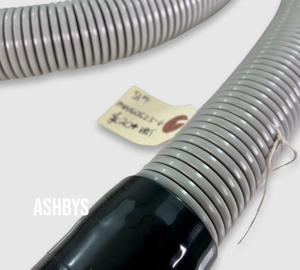 8ft (NOT 25FT) GREY 32mm Vacuum Hose ONLY fitted with 2 x 1.5 inch Vacuum Cuffs