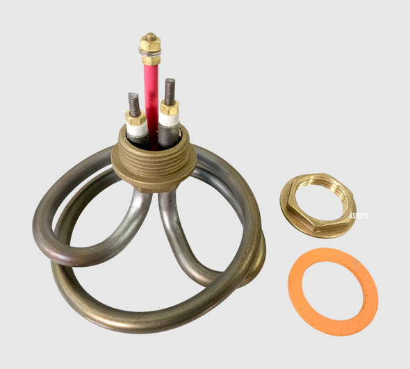 Ashbys Sensei Heater Element - Genuine Replacement with Back Nut & Fibre Washer