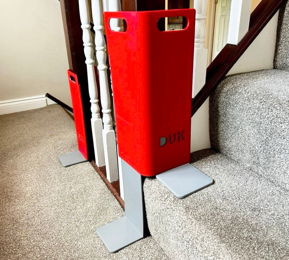 Adjustable Carpet Cleaning DUK Corner Guard (RED & GREY)