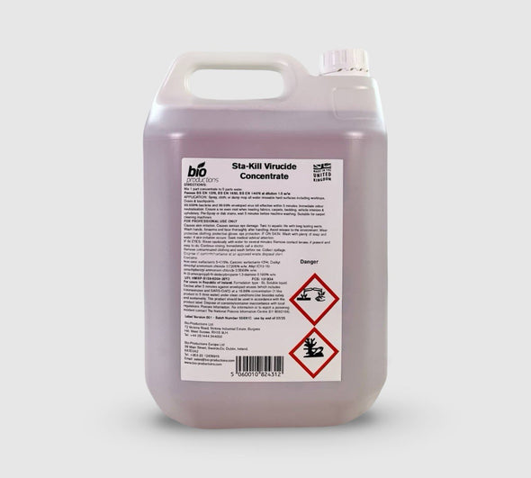 Bio Productions Sta Kill Virucide Concentrate 5 Ltr