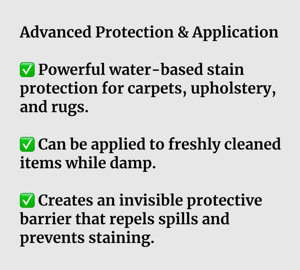 Ashbys Stain Guard WATER Based Stain Protector 5 Ltr - for Carpets, Rugs & Upholstery