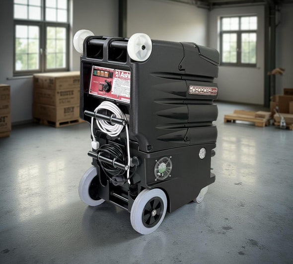 PRE-OWNED Enforcer Carpet Cleaning Machine | 400 psi | Std + HD 3 Stage 5.7" PERFORMANCE Vacs | V2 SteamMate Heating System | Remote Control ON / OFF | Solution Tank Auto-fill | 3 Month Warranty