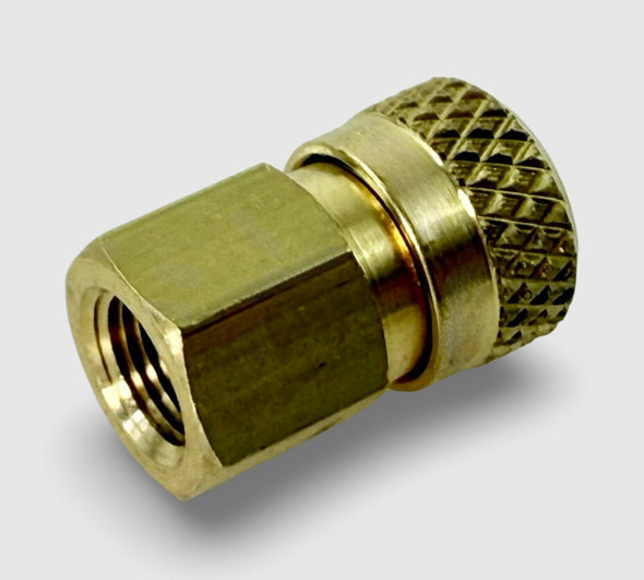 Female Connector RV-886 (Female Threaded, Open Flow) - for Rotovac ShearDry