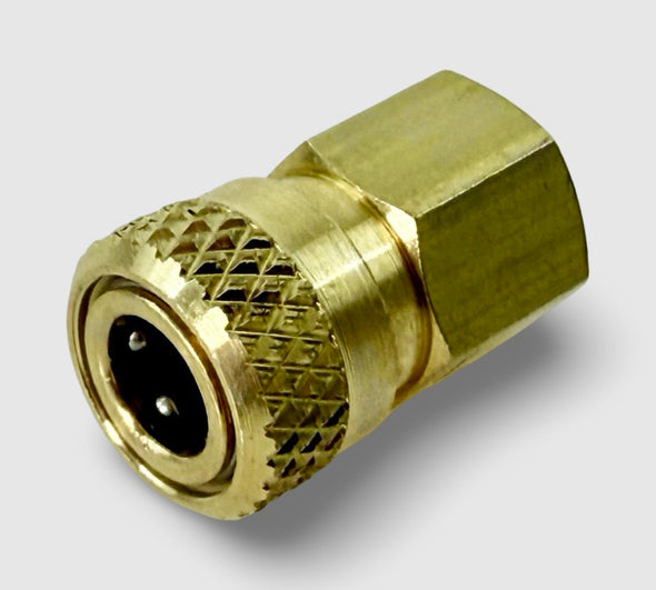 Female Connector RV-886 (Female Threaded, Open Flow) - for Rotovac ShearDry