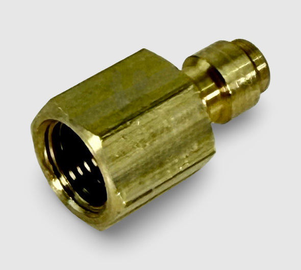 Male Connector RV-885 (Female Threaded, Open Flow) - for Rotovac ShearDry