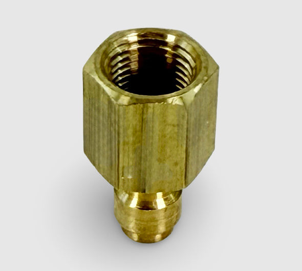 Male Connector RV-885 (Female Threaded, Open Flow) - for Rotovac ShearDry
