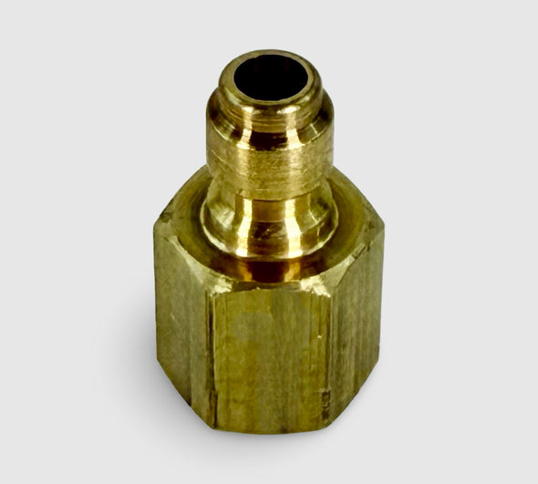 Male Connector RV-885 (Female Threaded, Open Flow) - for Rotovac ShearDry