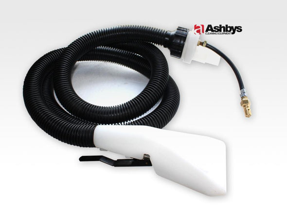 ES Poly Hand Tool with 2.3 m Hide-a-hose - 11 cm wide, Enclosed Spray Jet (For use up to 100 psi @ 40 deg C)