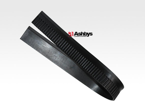 Replacement Front Squeegee Blade / Strip  (386 mm Length, smooth on one side / Ribbed on the other) - for Hard Floor Wand PC4881