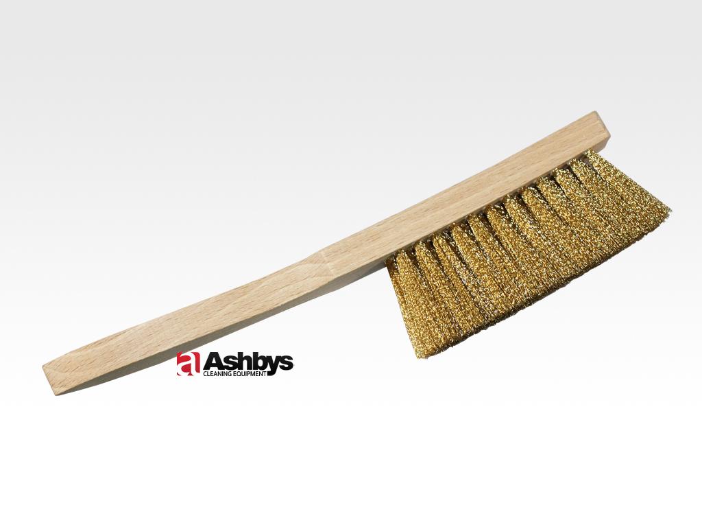 Prochem Large Velvet Boffin Brush with Brass Bristle SD3401