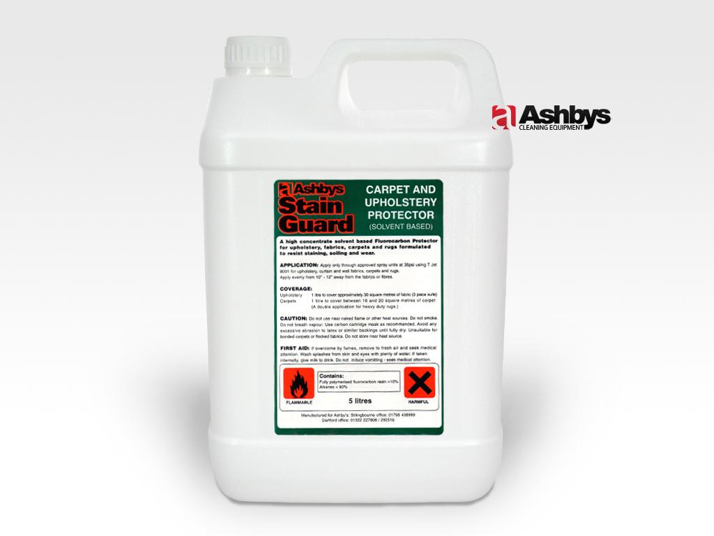 Ashbys Stain Guard SOLVENT Based Stain Protector 5 Ltr - for Carpets, Rugs & Upholstery