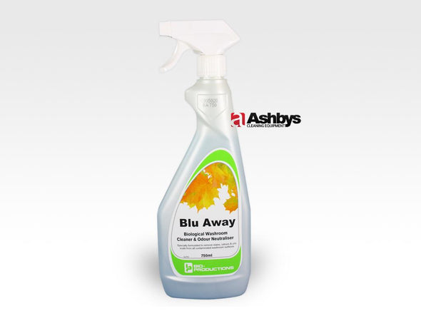 Bio Productions Blu Away Biological Washroom Cleaner BA750 750 ml Trigger Spray