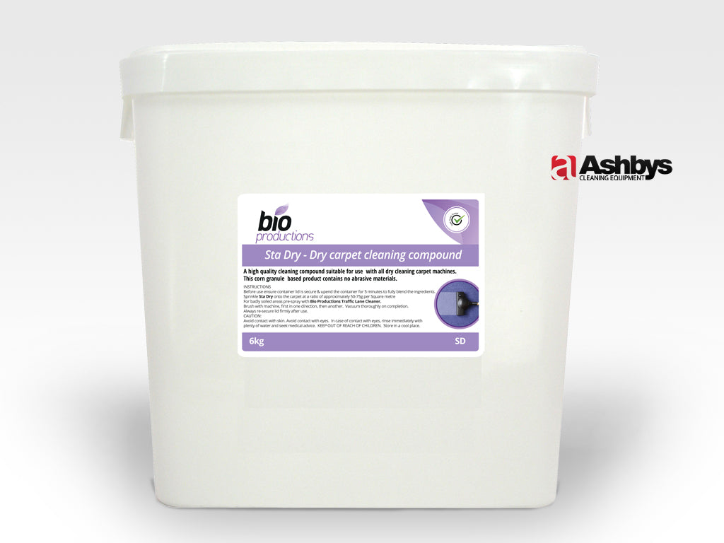 Bio Productions Sta Dry Dry Carpet Cleaning Compound SD6 6 Kg