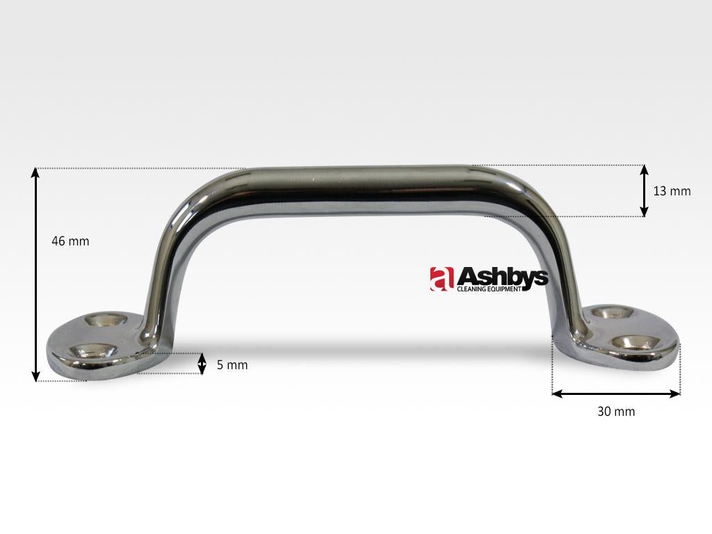 Polished Chrome Pull Handle - for Cupboard, Drawer & Cabinet