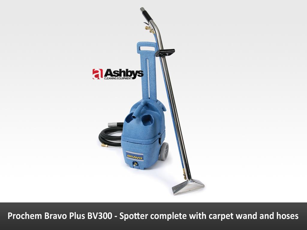 Prochem Bravo Plus BV300 - Spotter complete with carpet wand and hoses