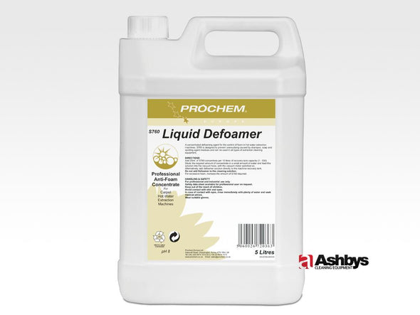 Prochem Liquid Defoamer S760 5 Ltr