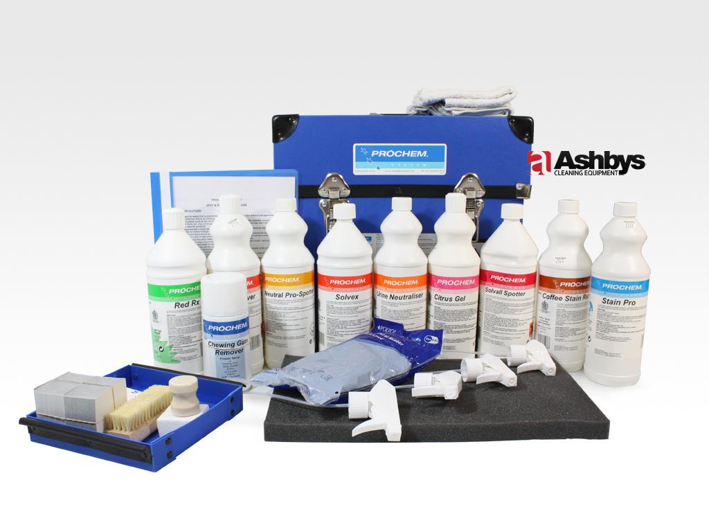 Prochem PSK Spotting Kit Remove Any Stain Professionally Ashbys Cleaning Equipment