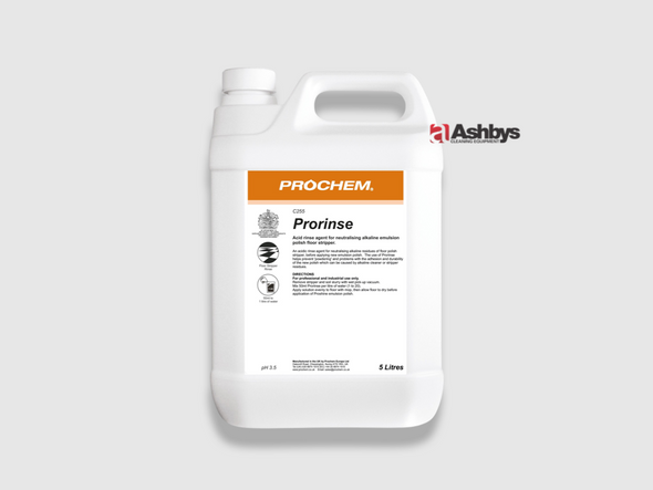 Prochem Prorinse - Acidic Rinse Agent for Floor Polish Stripper ...