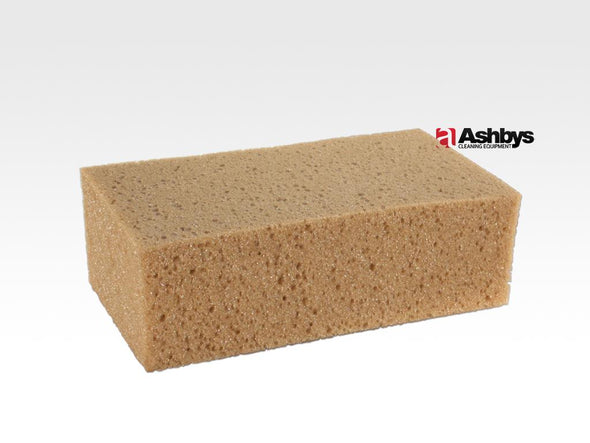 Soft Synthetic Upholstery Shampoo Sponge (Brown)